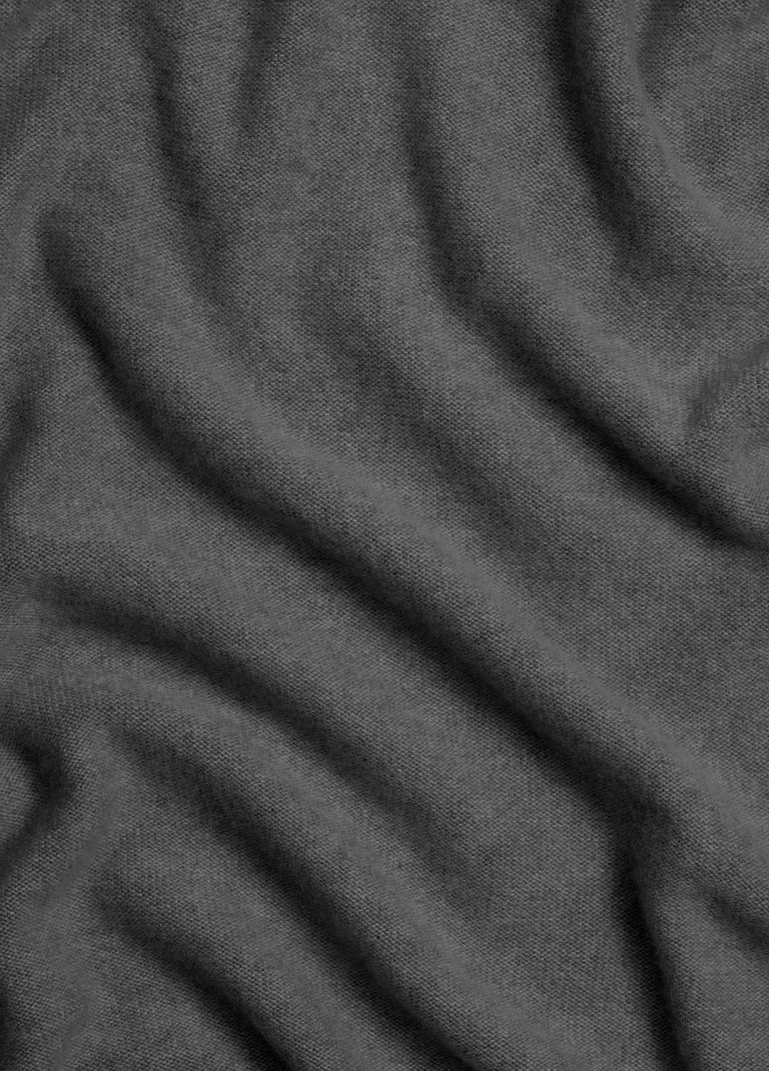 Merino Wool-Cashmere Funnel-Neck Poncho in Accessories - HEATHER GREY | VINCE Women