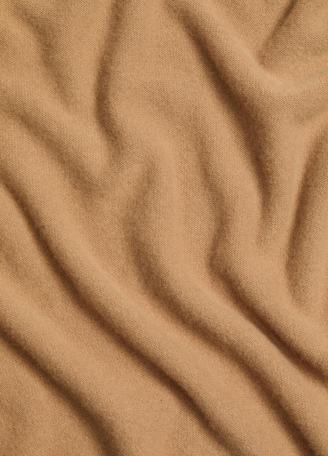 Merino Wool-Cashmere Funnel-Neck Poncho in Accessories - BISCOTTI | VINCE Women
