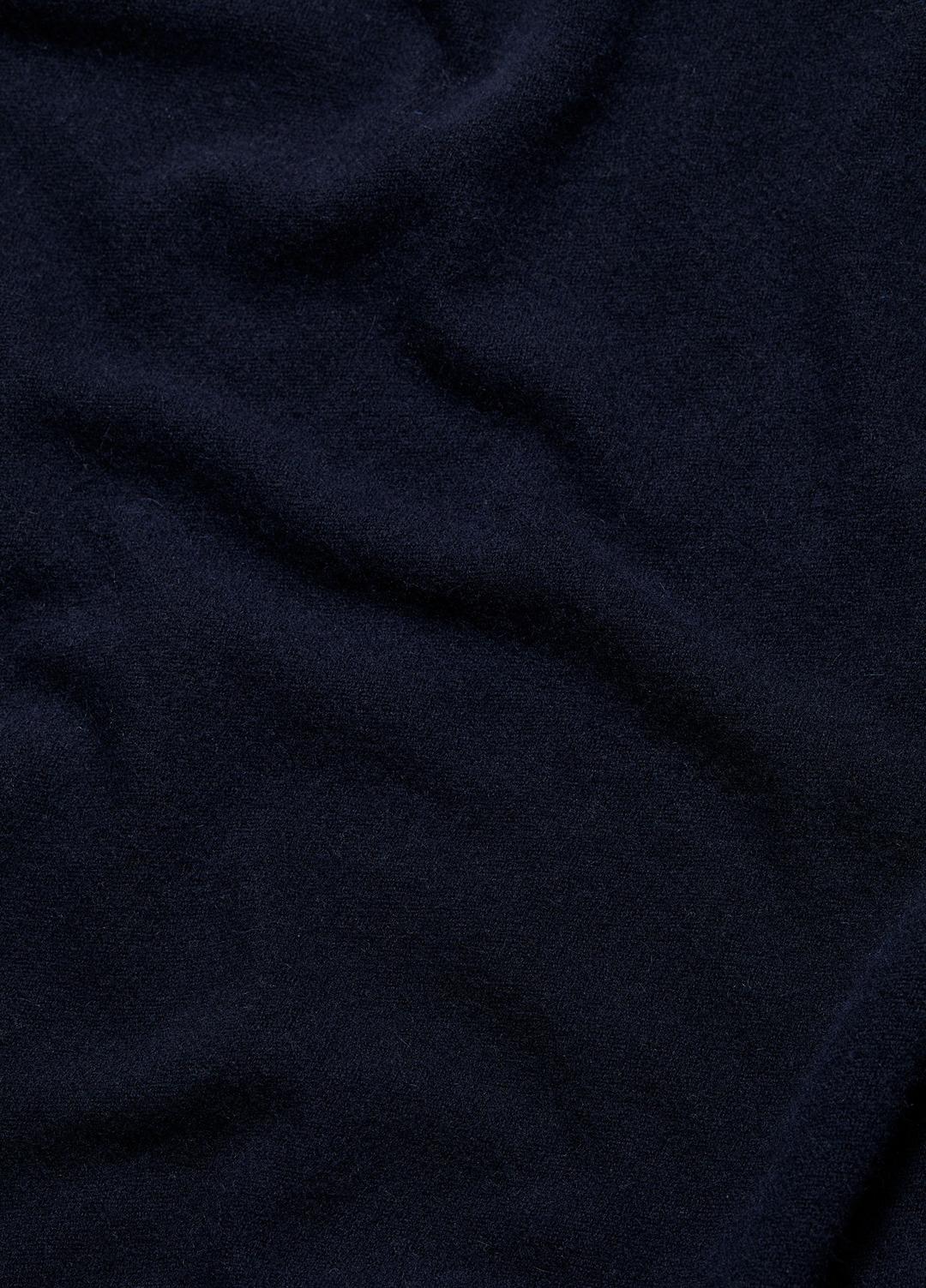 Reverse-Jersey Cashmere Boat-Neck Poncho in Sweaters - COASTAL BLUE | VINCE Women