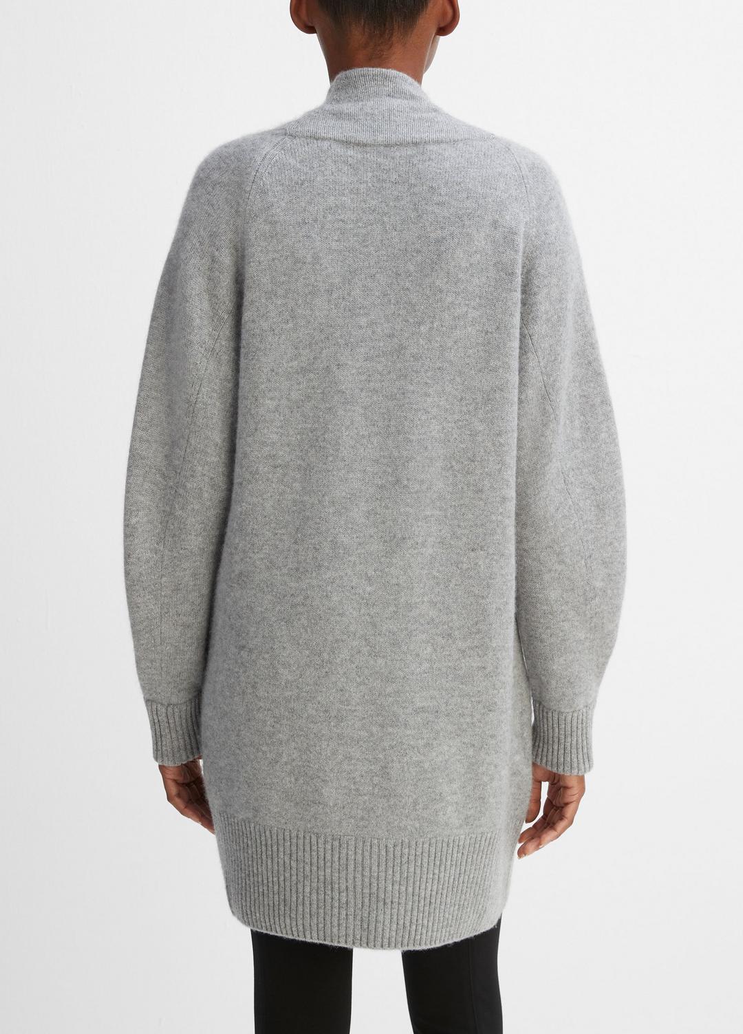 Cashmere Open-Front Cardigan in Cardigans - MEDIUM HEATHER GREY | VINCE Women