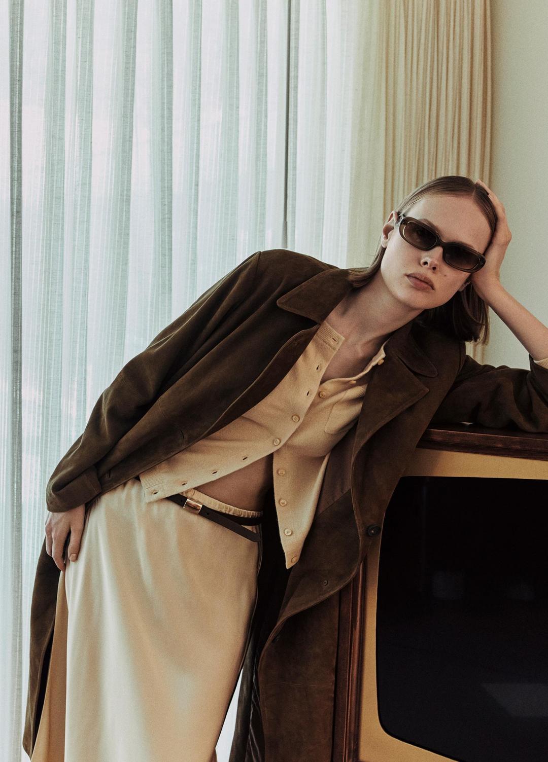 Wool & Cashmere-Blend Pocket Cardigan in Cardigans - CHAMOMILE | VINCE Women
