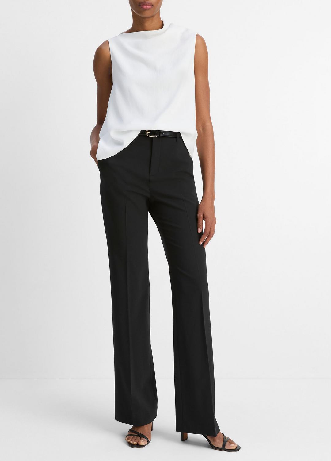 Asymmetrical Draped A-Line Top in Tank Tops - OFF WHITE | VINCE Women