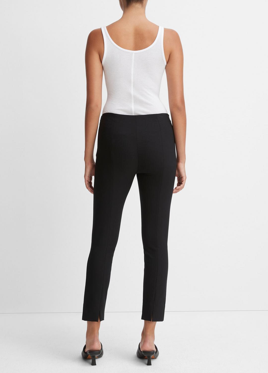 Women's Stitch Front Seam Ponte Legging - BLACK | VINCE Women