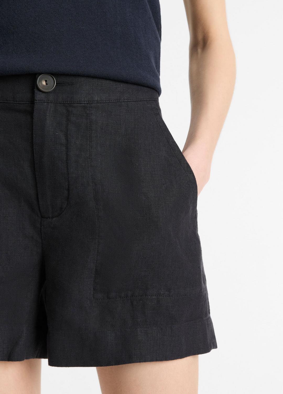 Hemp Short in Shorts - DARK NIGHT LAKE | VINCE Women