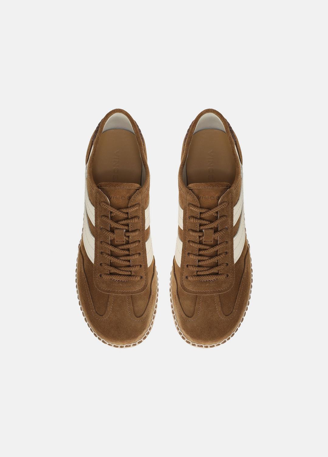 Oasis Suede & Leather Espadrille Sneaker in Sneakers - ELMWOOD | VINCE Women