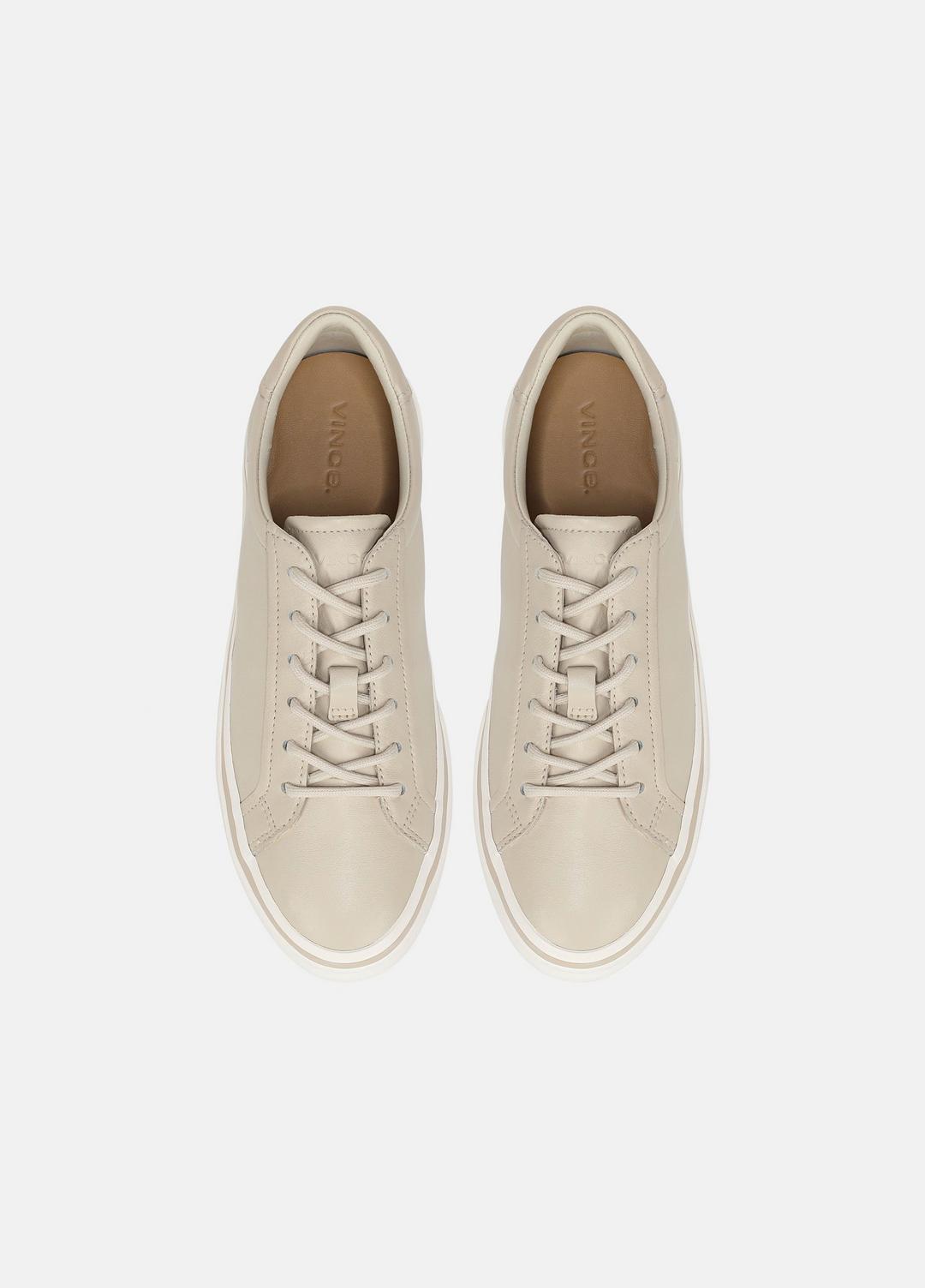 Monterey Leather Sneaker in Sneakers - MOONLIGHT | VINCE Women