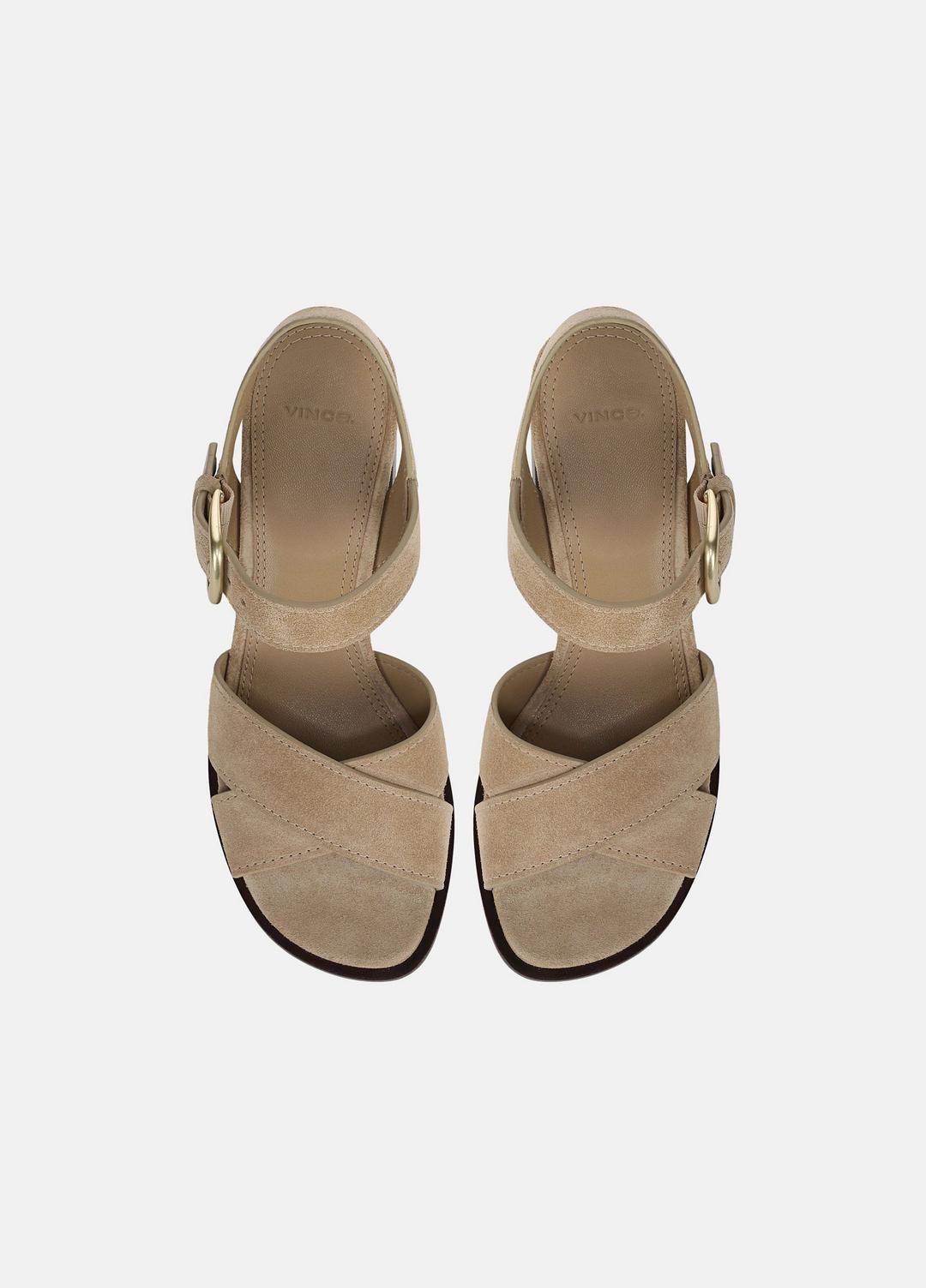 Salma Suede Heeled Sandal in Heels - DUNE | VINCE Women