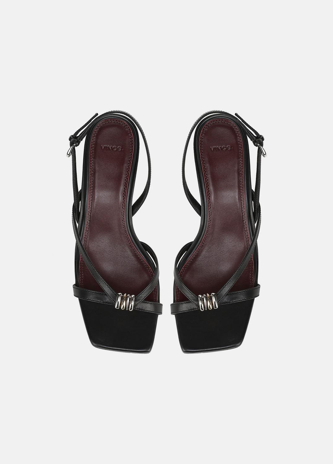 Tali Slingback Sandal in Heels - BLACK | VINCE Women