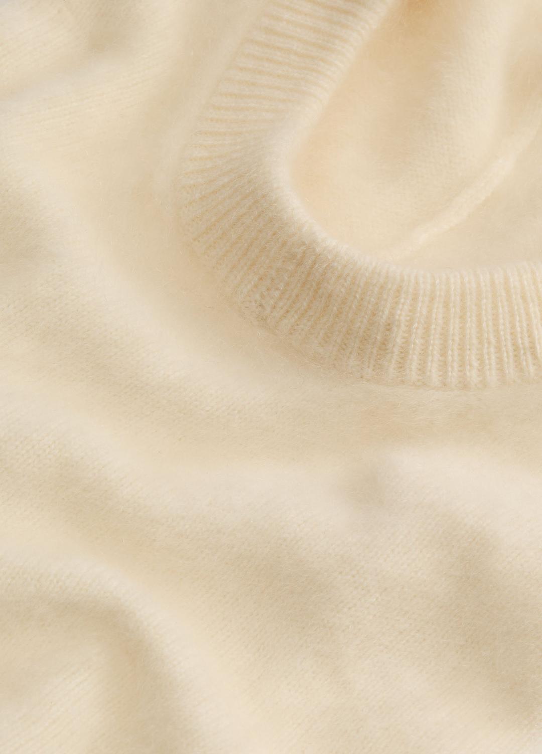 Brushed Cashmere Balaclava in Scarves & Hats - IVORY | VINCE Women