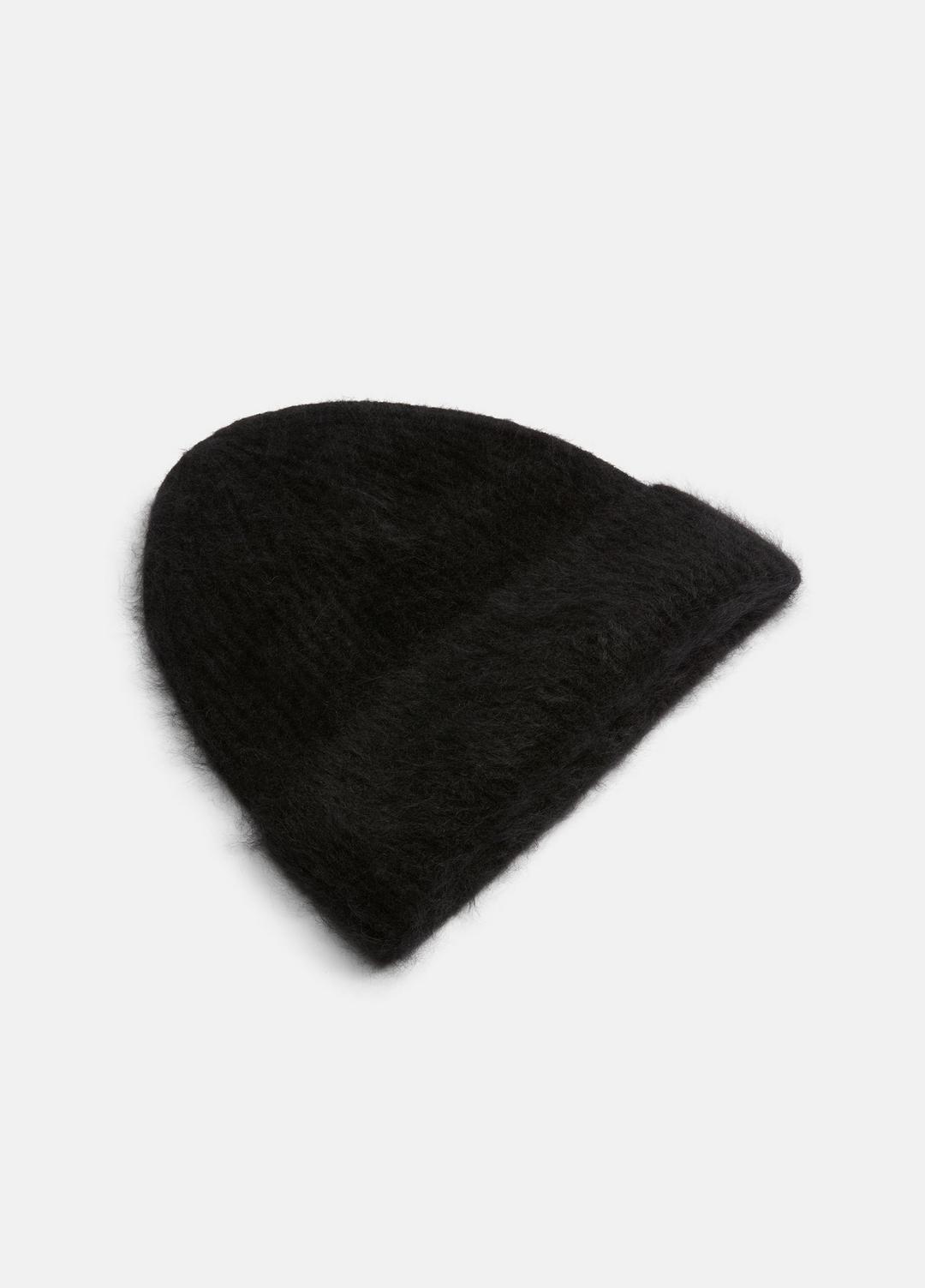 Brushed Cashmere Beanie in Scarves & Hats - BLACK | VINCE Women