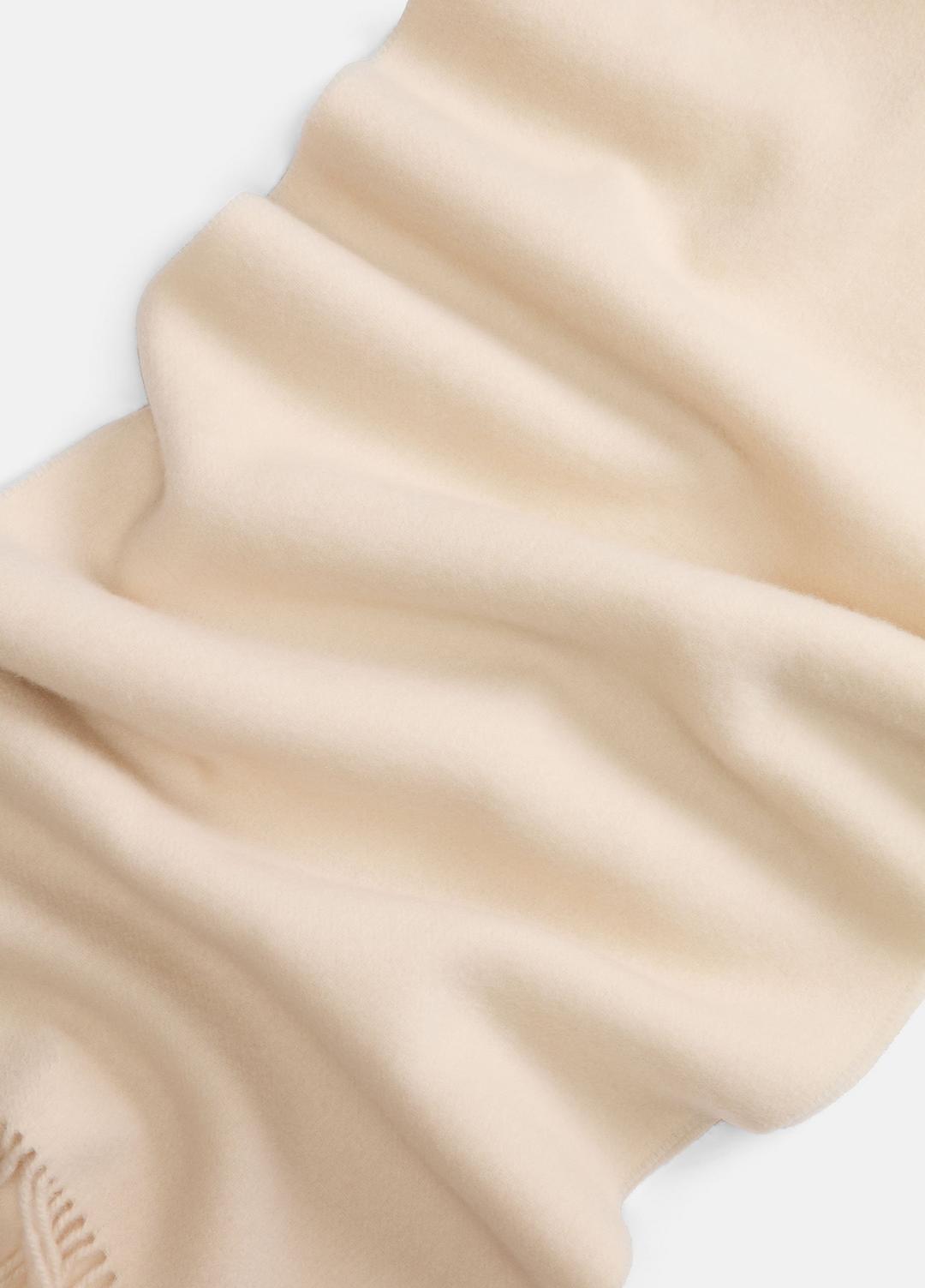 Double-Face Cashmere Scarf in Scarves & Hats - IVORY | VINCE Women