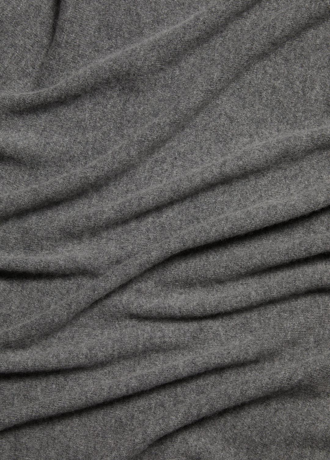 Plush Cashmere Blanket Wrap in Scarves & Hats - MEDIUM HEATHER GREY | VINCE Women