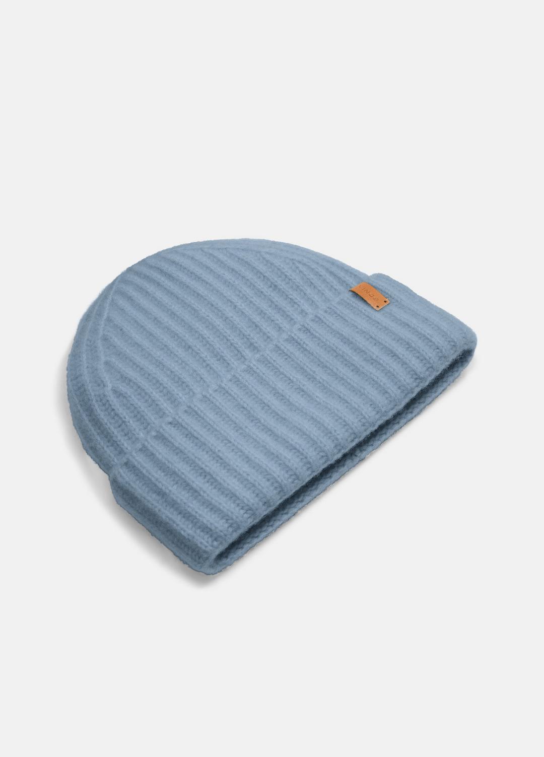 Plush Cashmere Chunky-Knit Beanie in Scarves & Hats - AMALFI BLUE | VINCE Women