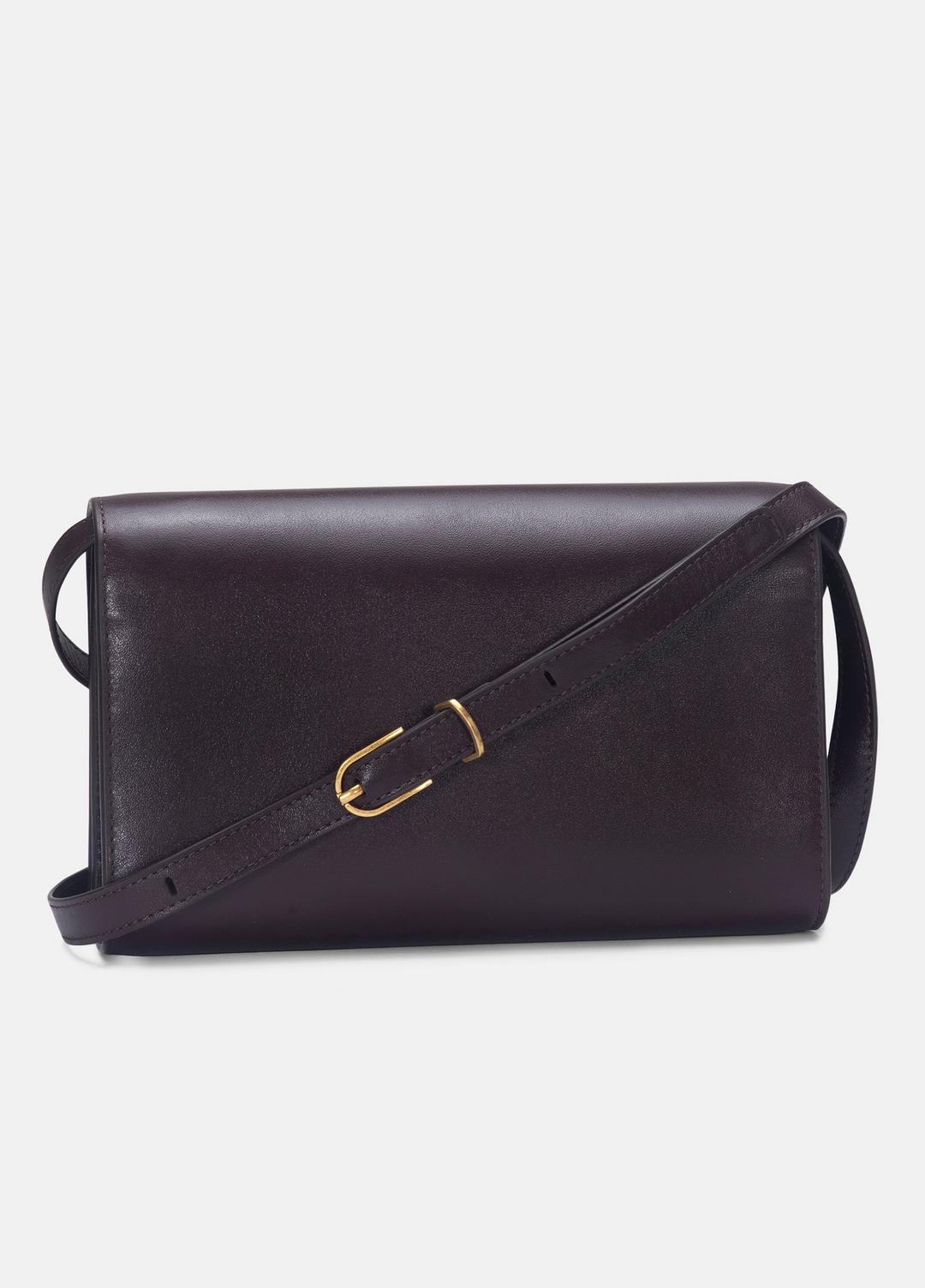 Leather Crossbody Wallet in Handbags - FIG | VINCE Women