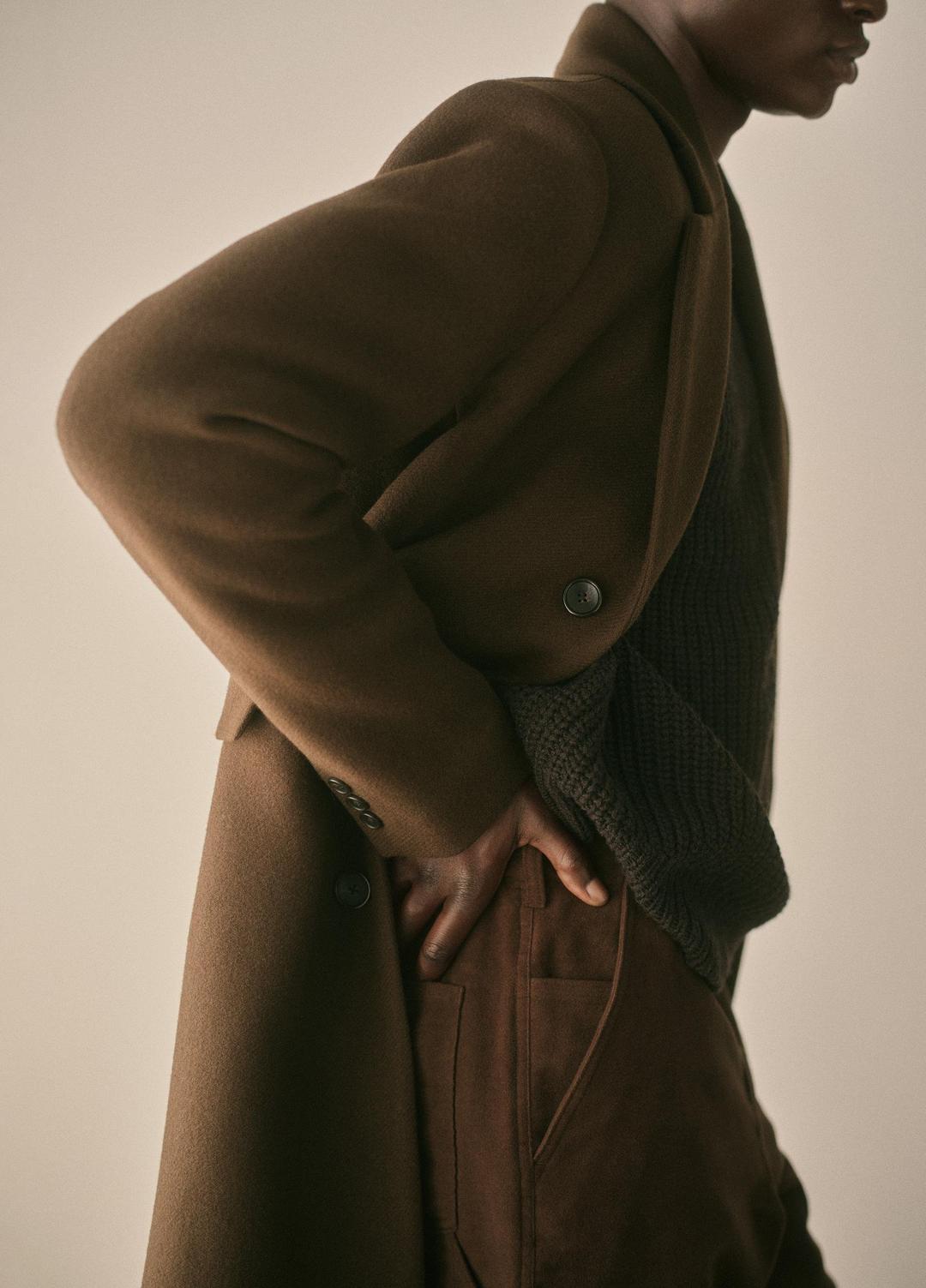 Splittable Wool-Cashmere Single-Breasted Topcoat in Coats - MISSION | VINCE Men