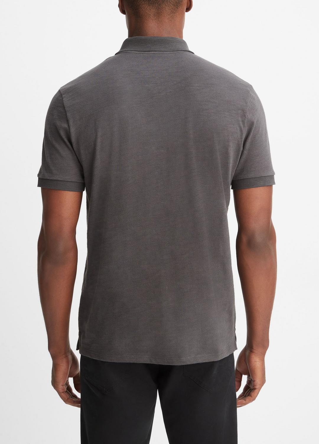 Classic Slub Polo Shirt in Henleys & Polos - SPHERE | VINCE Men