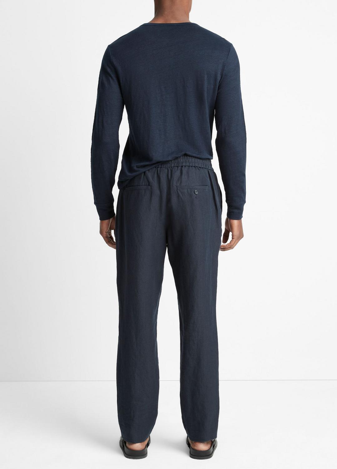 Lightweight Hemp Pant in Trousers - COASTAL BLUE | VINCE Men