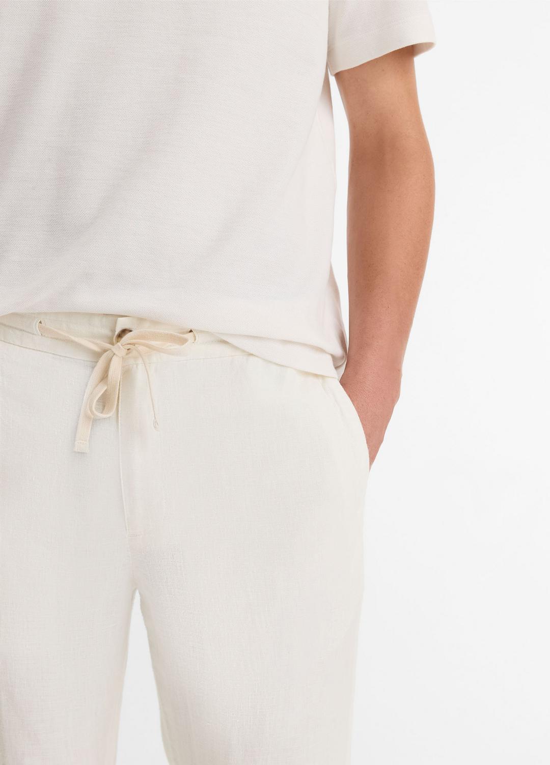 Lightweight Hemp Pant in Trousers - BONE | VINCE Men