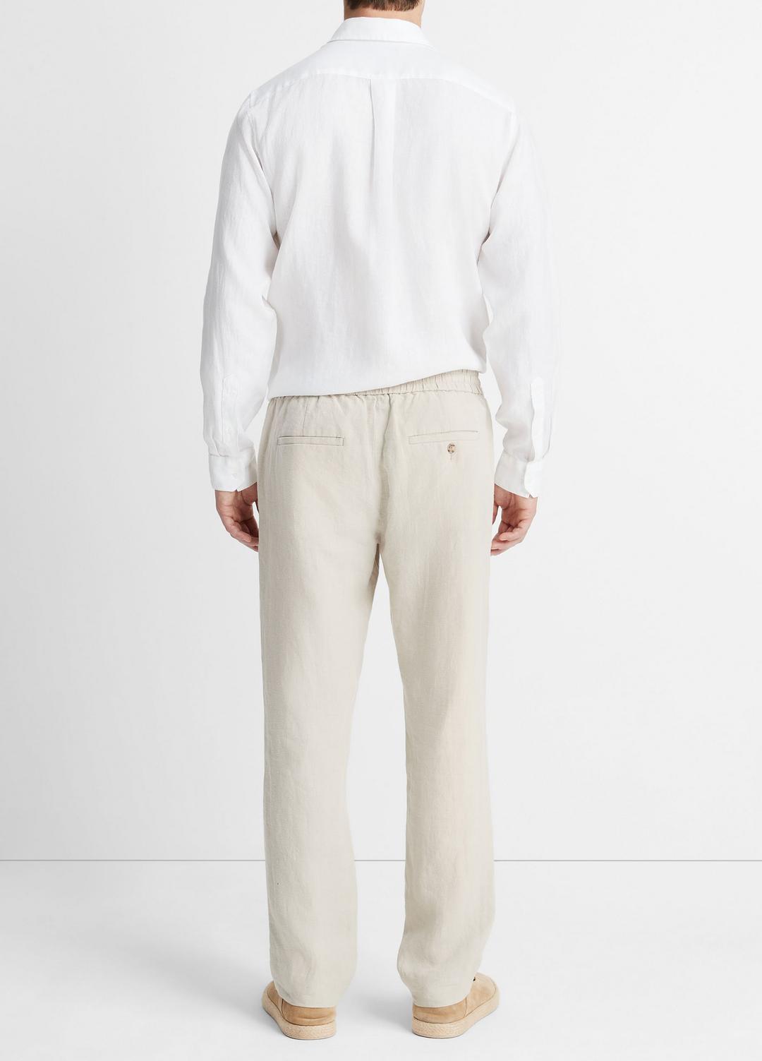 Lightweight Hemp Pant in Trousers - PUMICE ROCK | VINCE Men