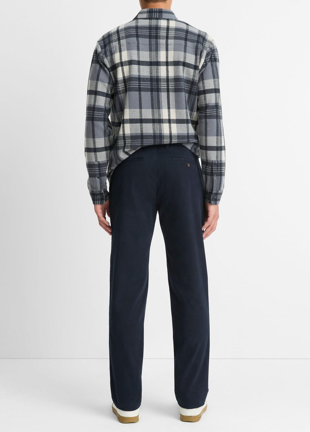 Owen Athletic Stretch-Cotton Pant in Trousers - COASTAL BLUE | VINCE Men