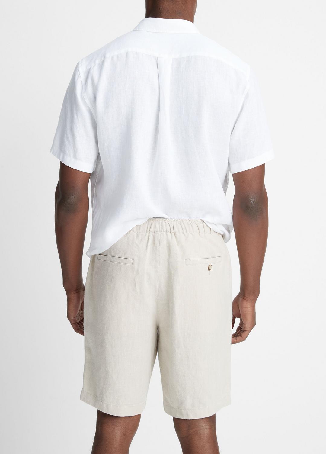 Hemp Drawstring Short in Shorts - PUMICE ROCK | VINCE Men