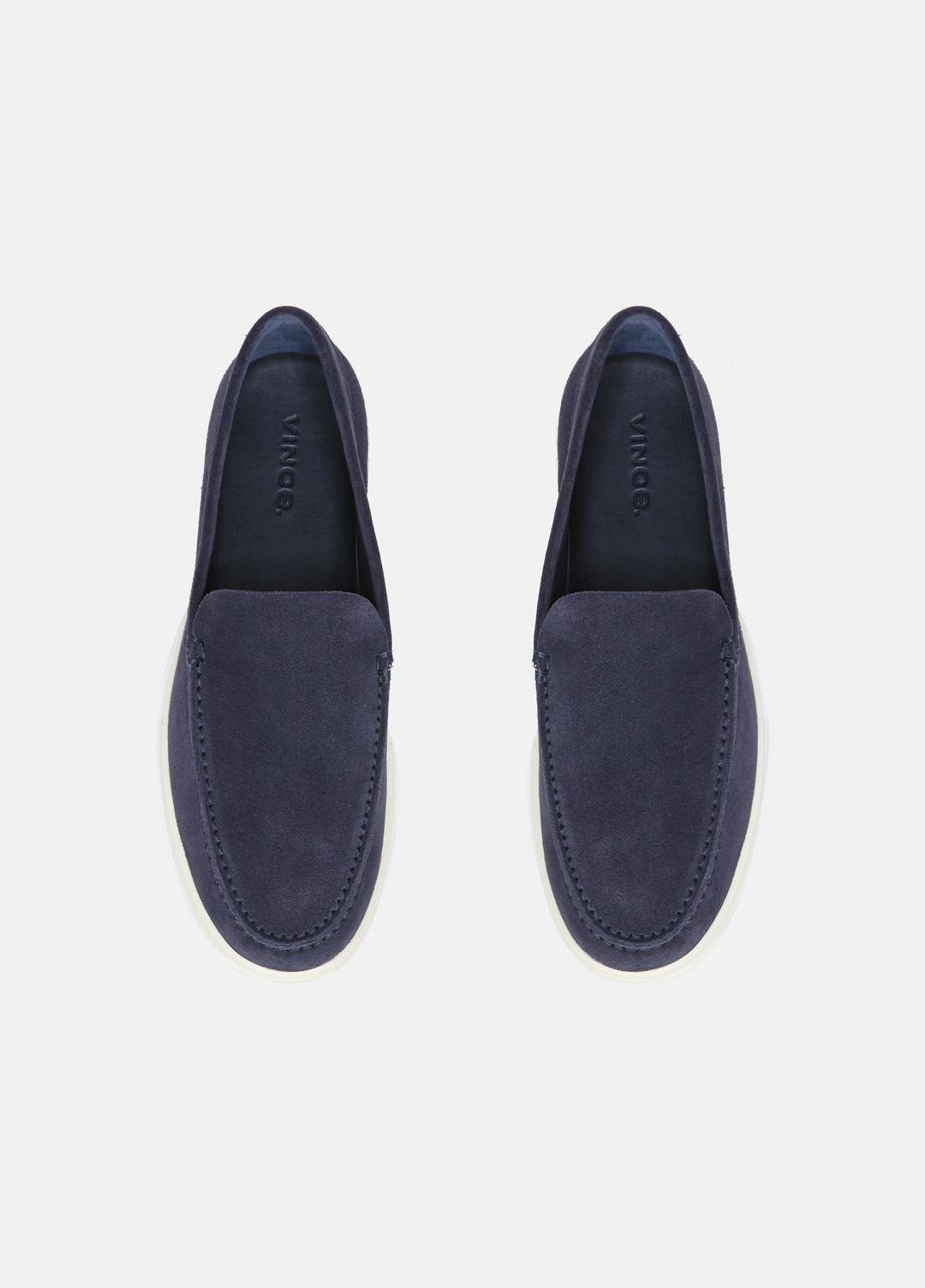 Sonoma Suede Loafer in Loafers - COASTAL BLUE | VINCE Men