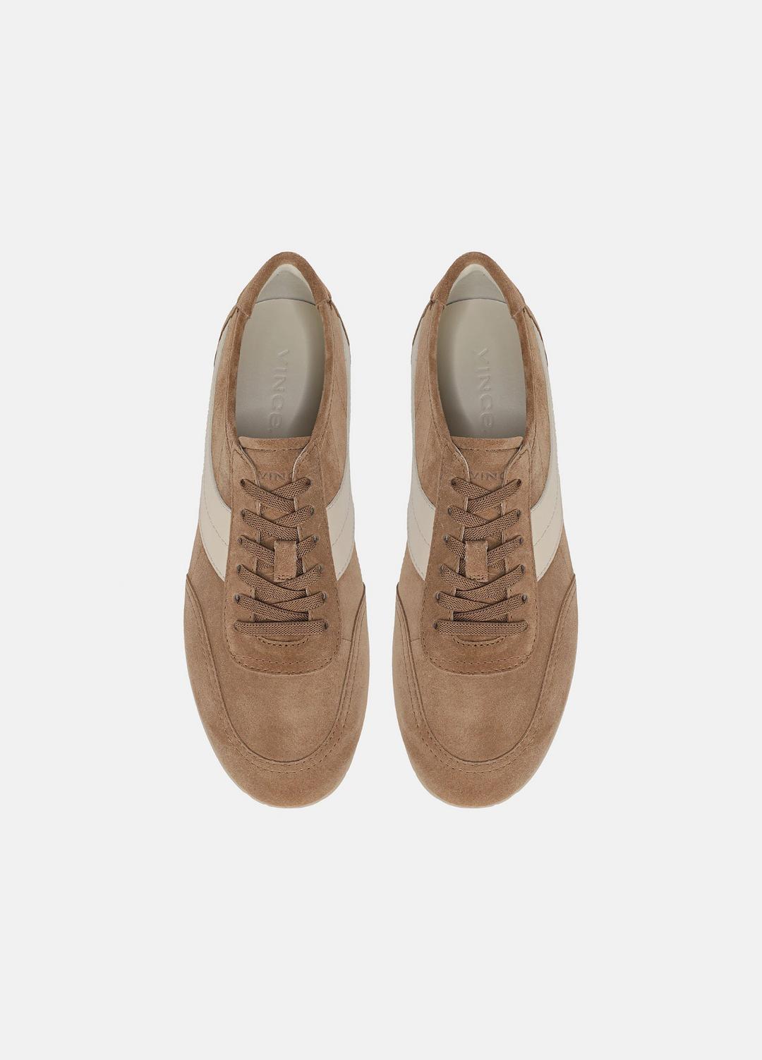 LA Suede & Leather Runner Sneaker in Sneakers - BIRCHWOOD/MOONLIGHT | VINCE Men