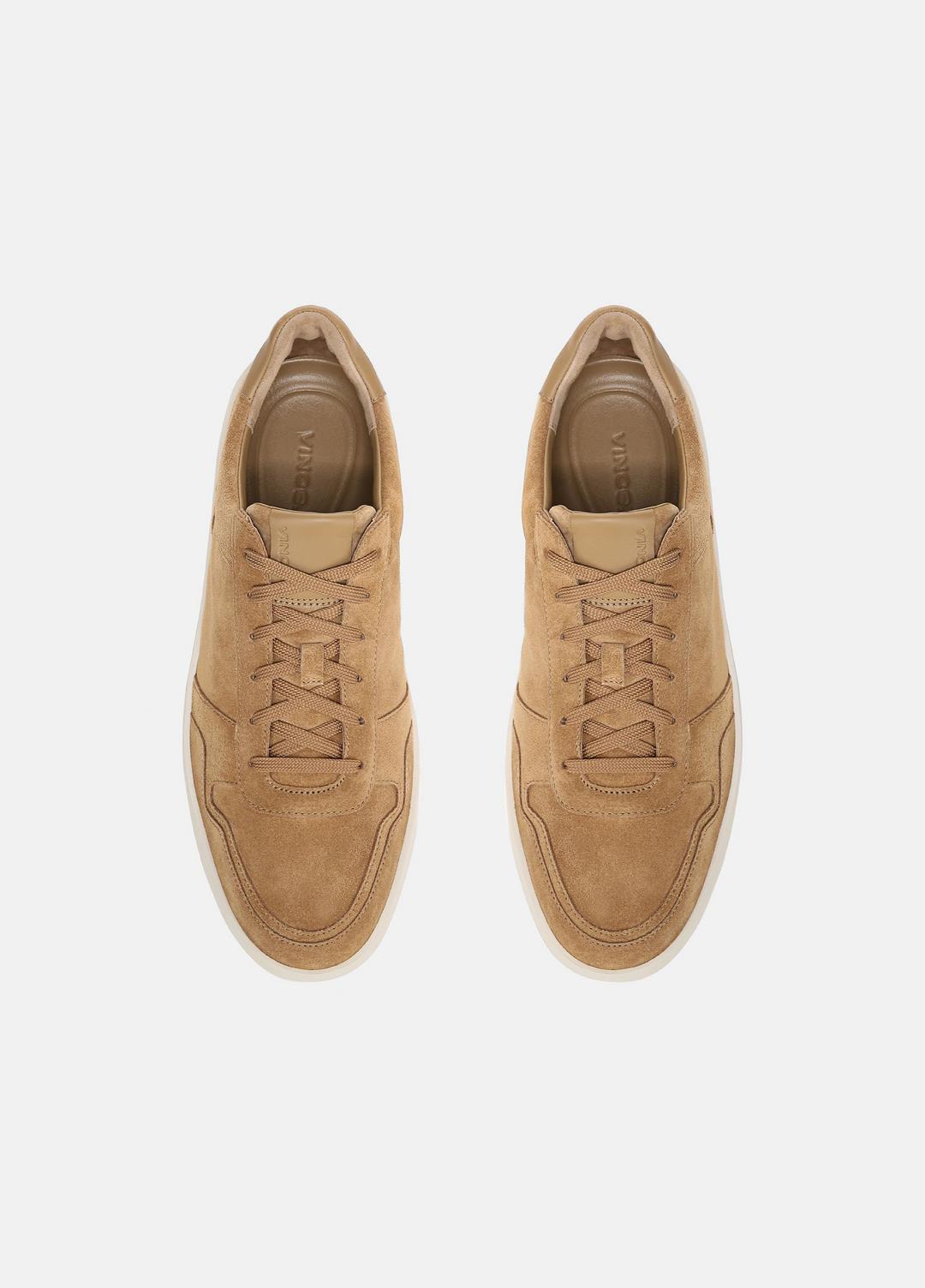 Peyton Leather Lace-Up Sneaker in Sneakers - NEW CAMEL | VINCE Men