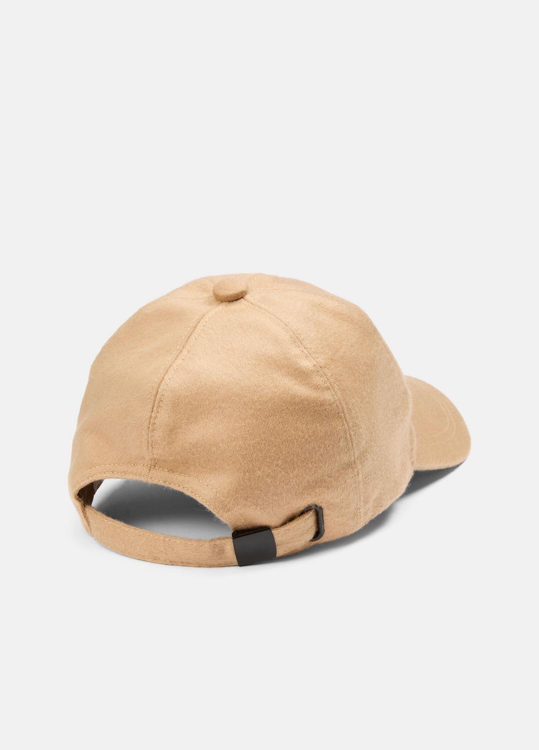 Cashmere Baseball Cap in Scarves & Hats - CAMEL | VINCE Men