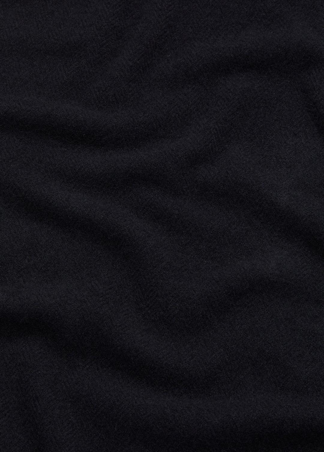 Herringbone Cashmere Scarf in Scarves & Hats - BLACK | VINCE Men