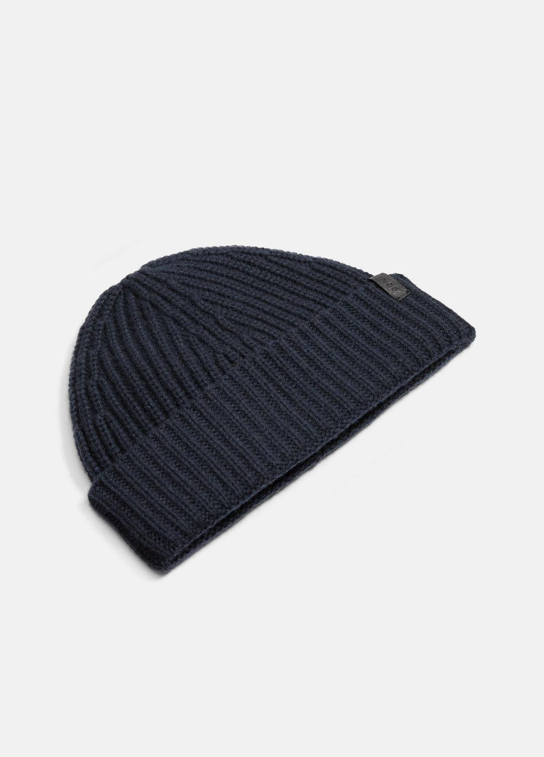 Cashmere Shaker-Stitch Beanie in Scarves & Hats - COASTAL | VINCE Men
