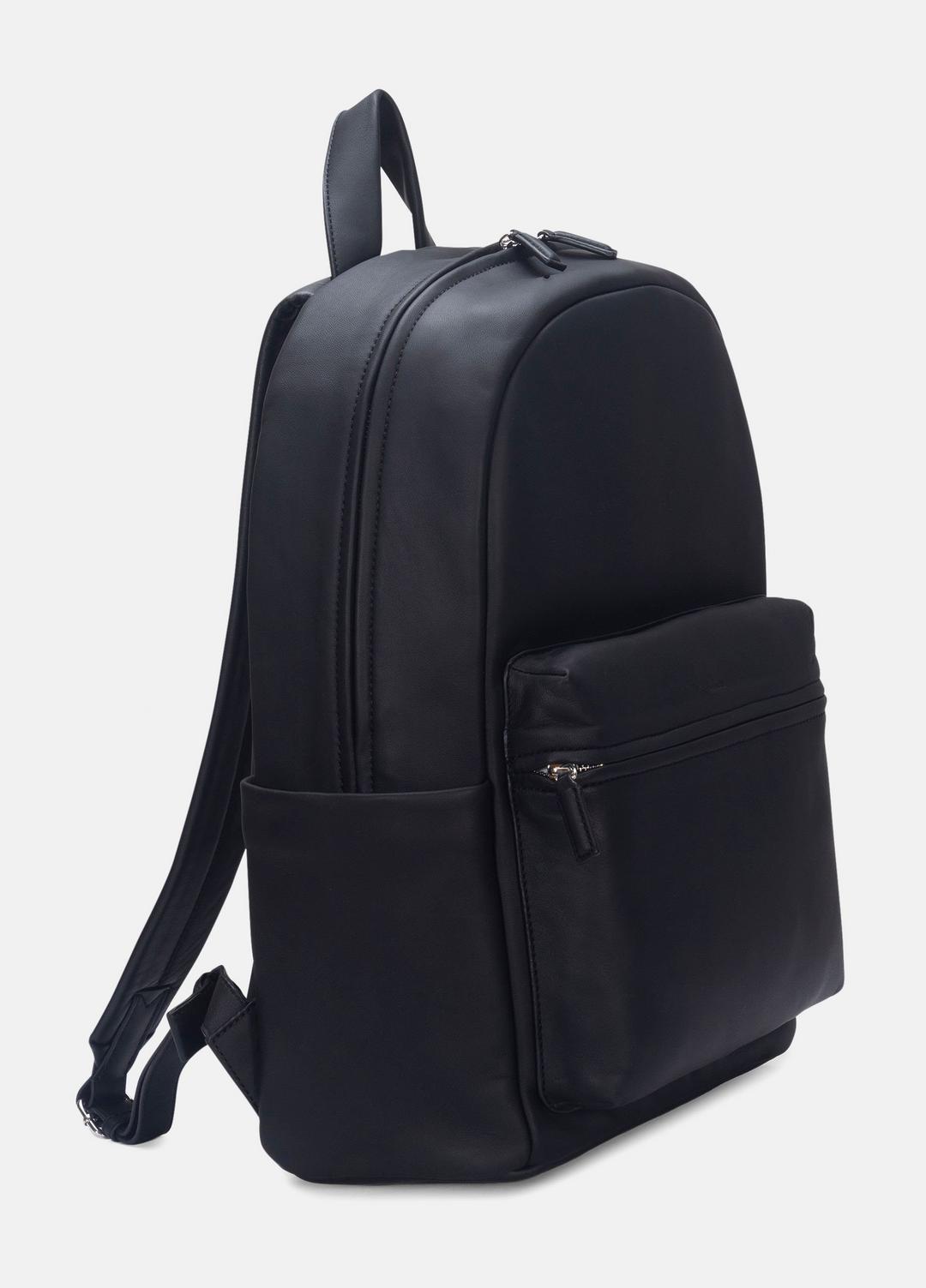 Cavalor Leather Backpack in Bags - BLACK | VINCE Men