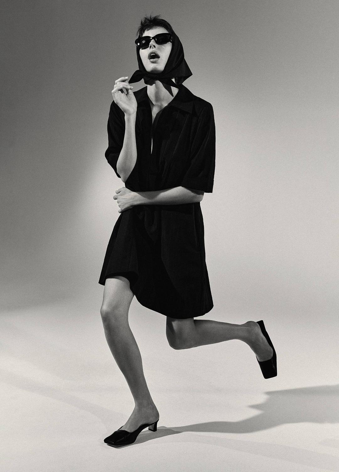 A-Line Short Dress in Dresses & Skirts - BLACK | VINCE Sale