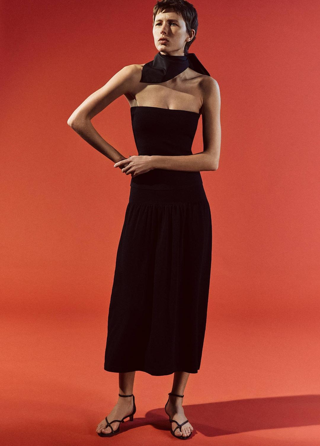 Compact Drop-Waist Skirt in Dresses & Skirts - BLACK | VINCE Sale