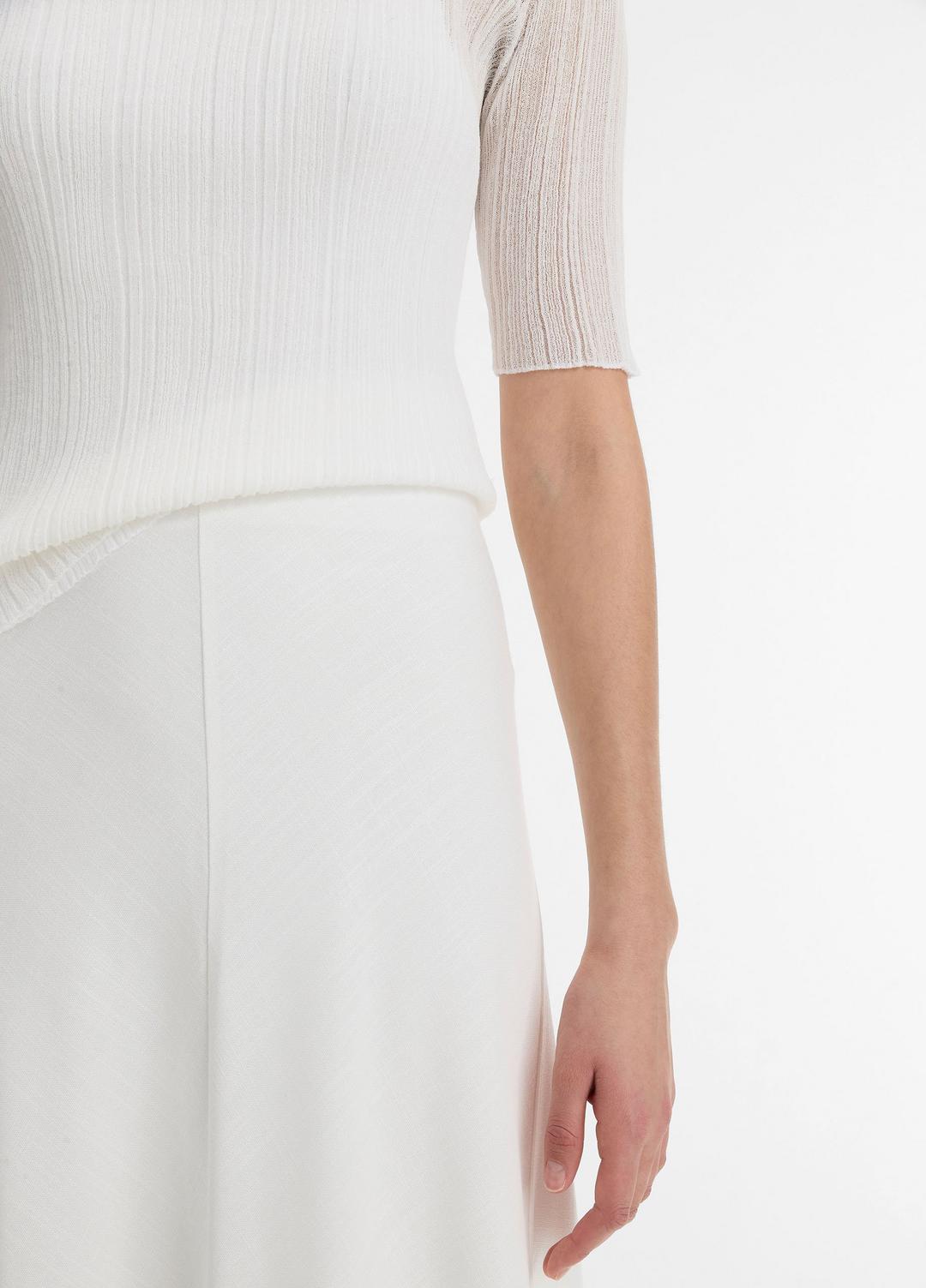 Bias A-Line Skirt in Dresses & Skirts - OFF WHITE | VINCE Sale