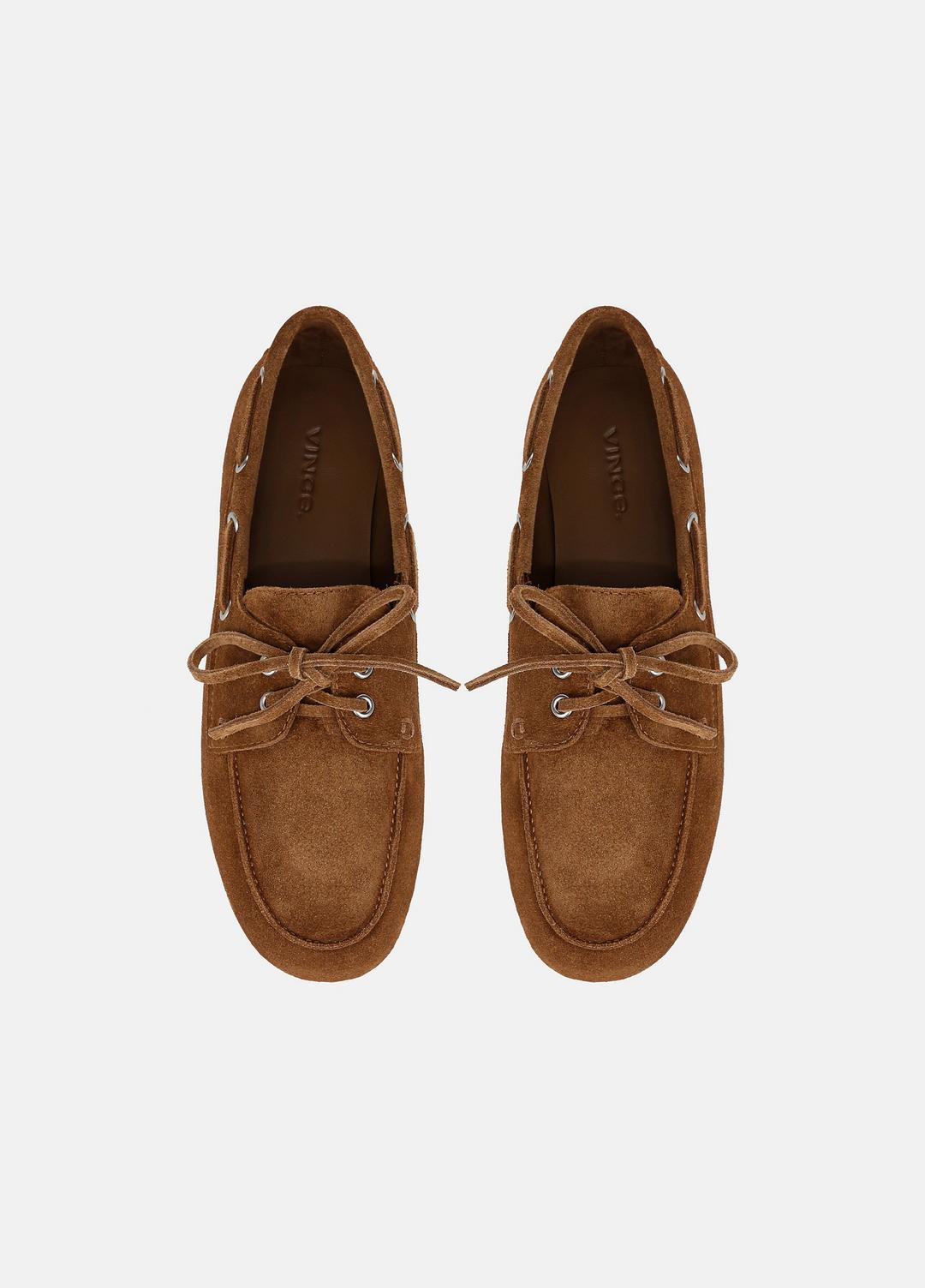 Marin Suede Lace-Up Loafer in Shoes - ELMWOOD | VINCE Sale