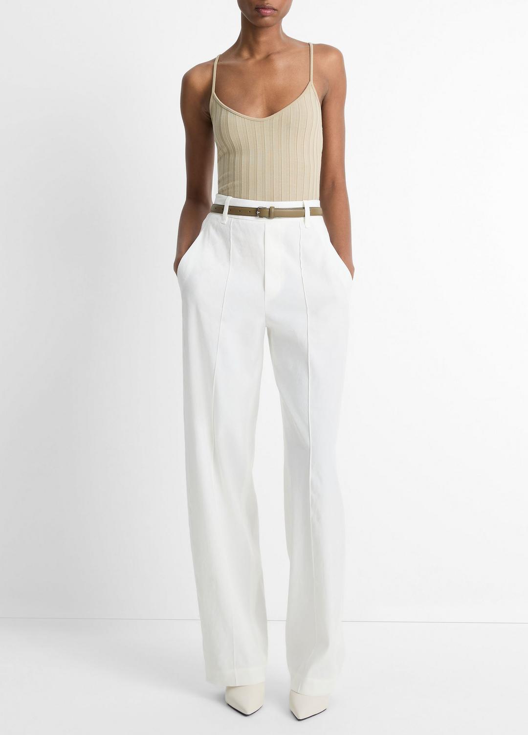 Ribbed V-Neck Camisole in Shirts & Tees - MOJAVE | VINCE Sale