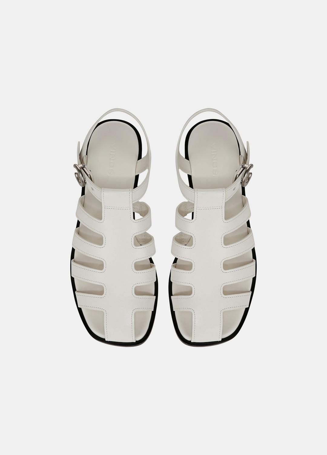 Melina Leather Fisherman Sandal in Shoes - MILK | VINCE Sale