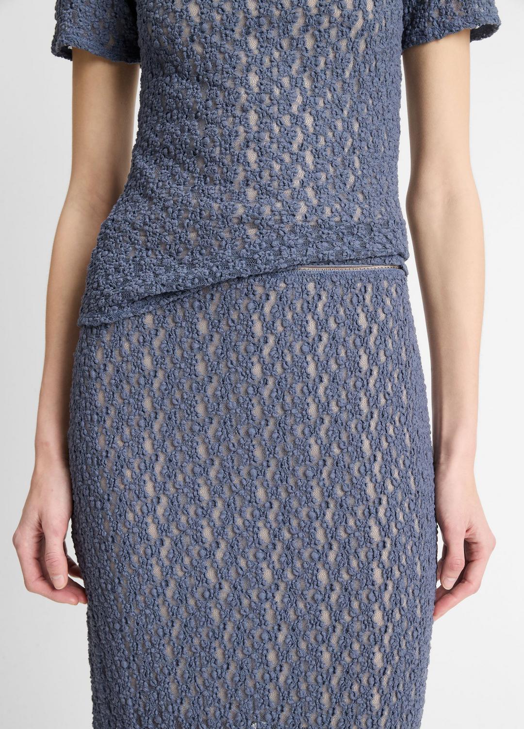 Floral Smocked Skirt in Dresses & Skirts - MAUVE THISTLE | VINCE Sale