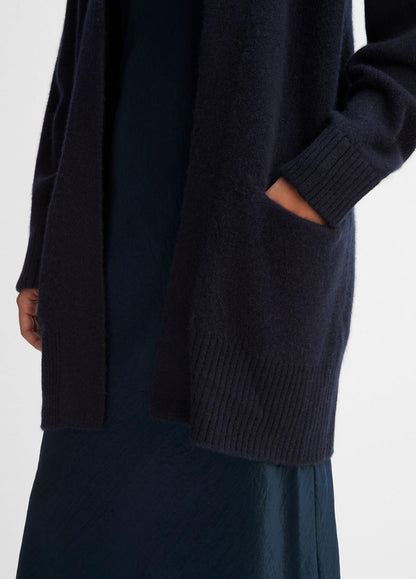VINCE Women Cashmere Open-Front Cardigan in Cardigans COASTAL BLUE