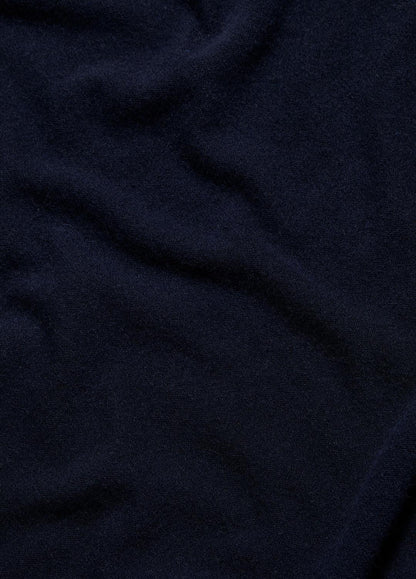 VINCE Women Reverse-Jersey Cashmere Boat-Neck Poncho in Sweaters COASTAL BLUE