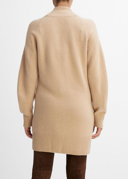VINCE Women Cashmere Open-Front Cardigan in Cardigans CAMEL