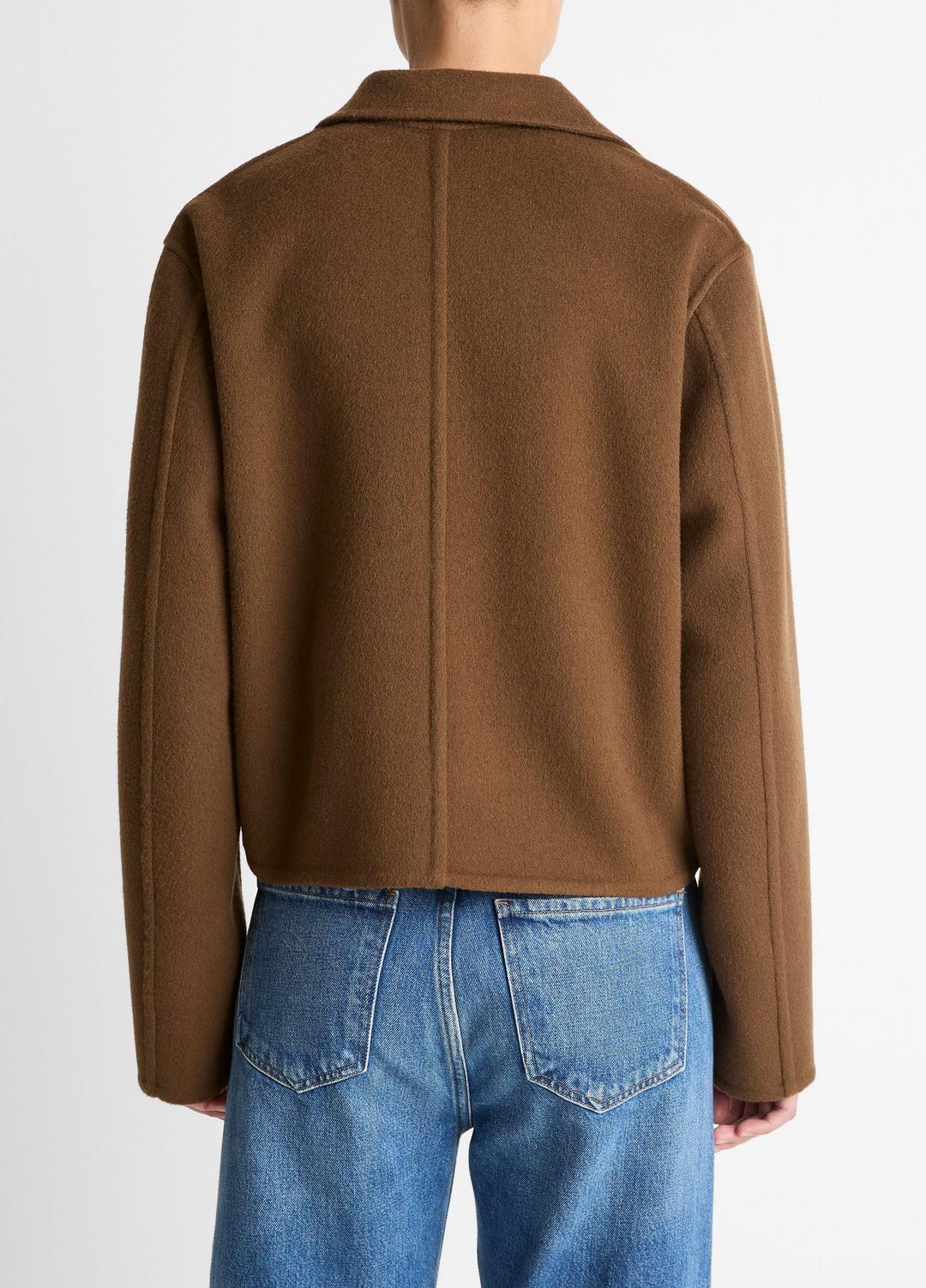 VINCE Women Wool & Cashmere-Blend Short Jacket in Jackets HAZELNUT