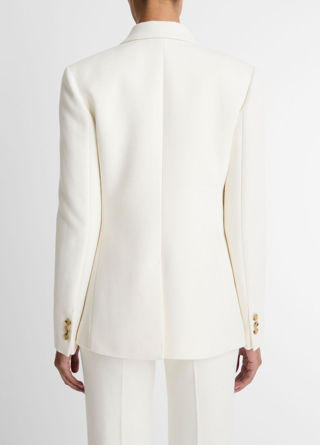 VINCE Women Sculptural Tailored Blazer in Blazers OFF WHITE