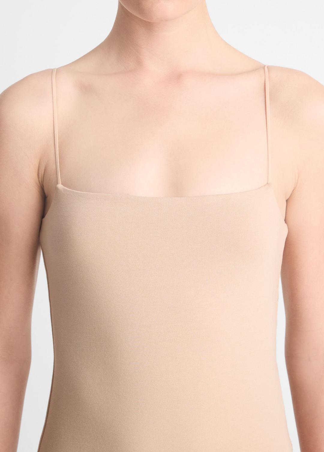 VINCE Women Pima Cotton Camisole in Tank Tops CHAMOIS