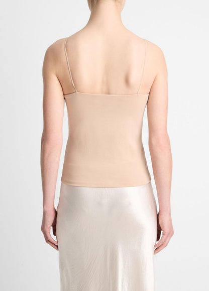 VINCE Women Pima Cotton Camisole in Tank Tops CHAMOIS