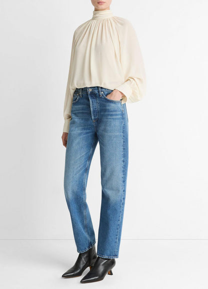 VINCE Women Citizens of Humanity Blaine Vintage Straight-Leg Jean in Denim CHAYA