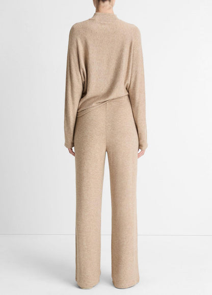 VINCE Women Cozy Wide-Leg Pant in Wide Leg HEATHER BRUNA