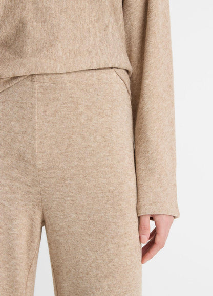 VINCE Women Cozy Wide-Leg Pant in Wide Leg HEATHER BRUNA
