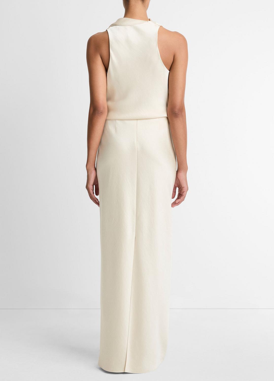 VINCE Women Satin Bias Column Skirt in Skirts BONA